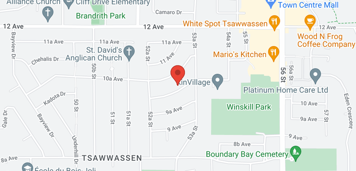 map of 5313 10 AVENUE